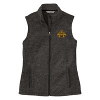 Ladies Sweater Fleece Vest Thumbnail