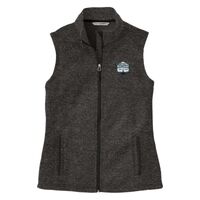 Ladies Sweater Fleece Vest Thumbnail