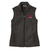 Ladies Sweater Fleece Vest Thumbnail