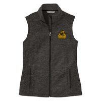 Ladies Sweater Fleece Vest Thumbnail