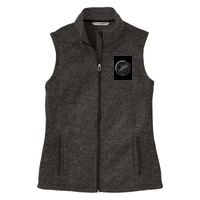 Ladies Sweater Fleece Vest Thumbnail