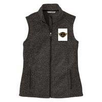 Ladies Sweater Fleece Vest Thumbnail