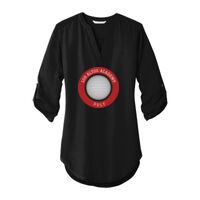 Ladies 3/4 Sleeve Tunic Blouse Thumbnail