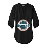 Ladies 3/4 Sleeve Tunic Blouse Thumbnail