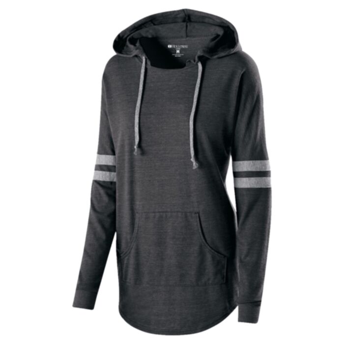 Women's Triblend Hooded Long Sleeve T-Shirt Thumbnail