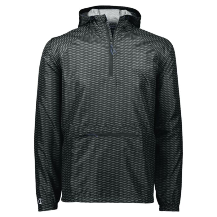 Men's Range Hooded Packable Quarter-Zip Jacket Thumbnail