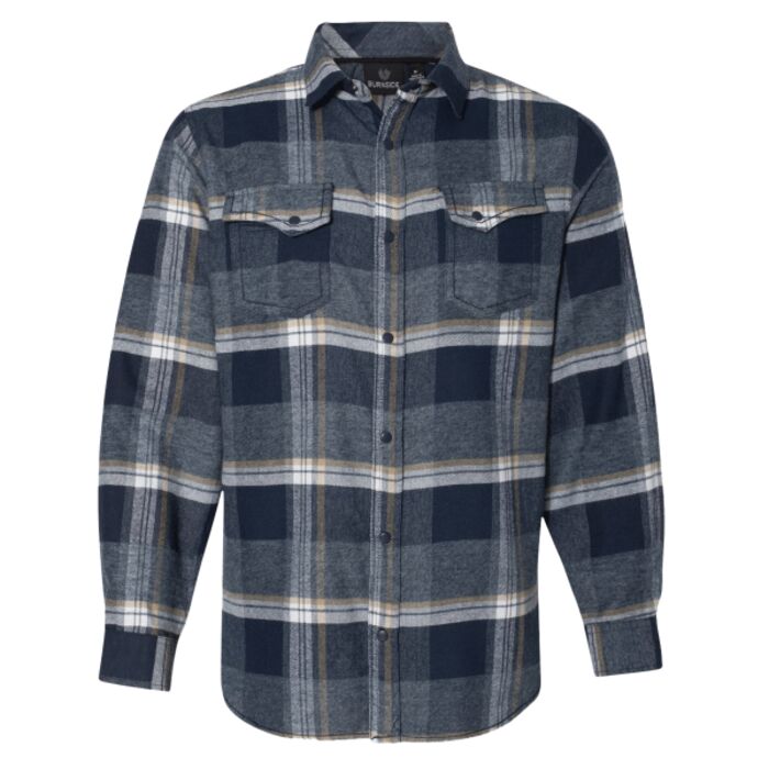 Men's Snap-Front Flannel Shirt Thumbnail
