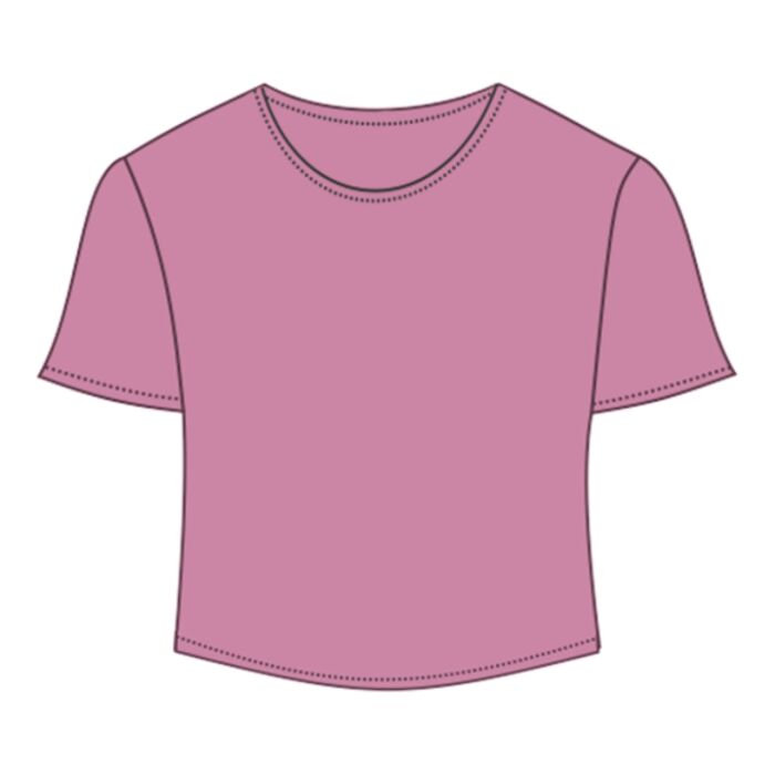 Women's Heritage Retro Crop Top Thumbnail