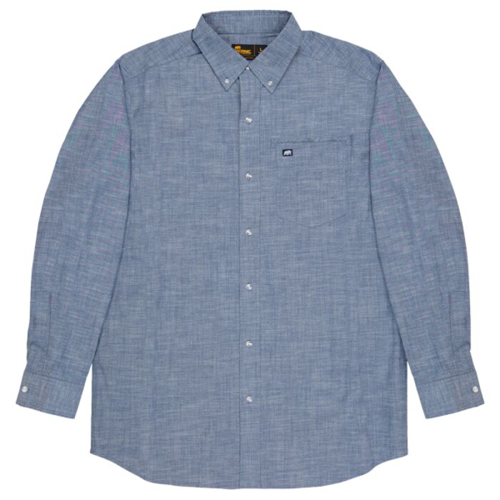 Men's Foreman Flex180 Chambray Button-Down Woven Shirt Thumbnail