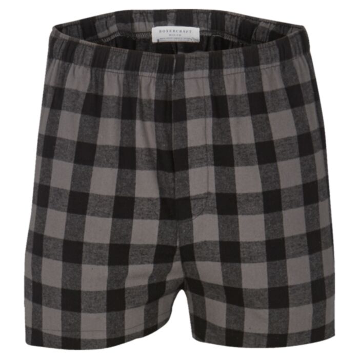 Men's Double Brushed Flannel Boxers Thumbnail