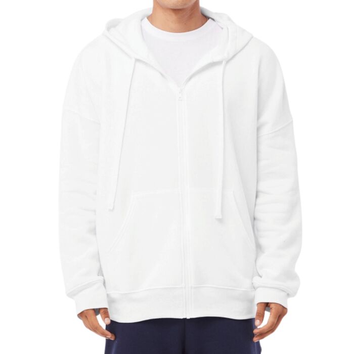 Unisex Sponge Fleece DTM Full-Zip Hooded Sweatshirt Thumbnail