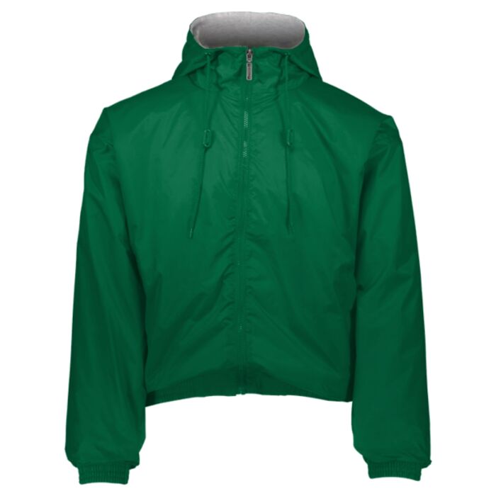 Youth Hooded Taffeta Jacket/Fleece Lined Thumbnail