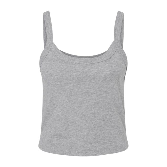 Ladies' Micro Ribbed Scoop Tank Thumbnail