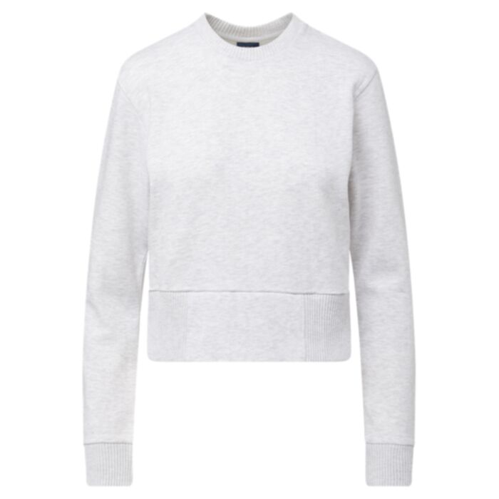Women's Romi Cloud Fleece Crop Crewneck Sweatshirt Thumbnail