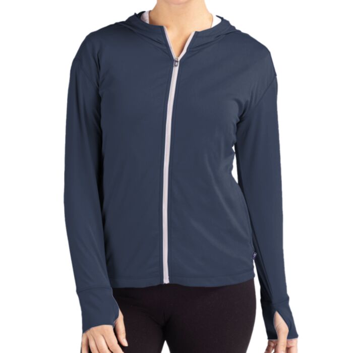 Cutter & Buck Daybreak Eco Recycled Womens Full Zip Hoodie Thumbnail