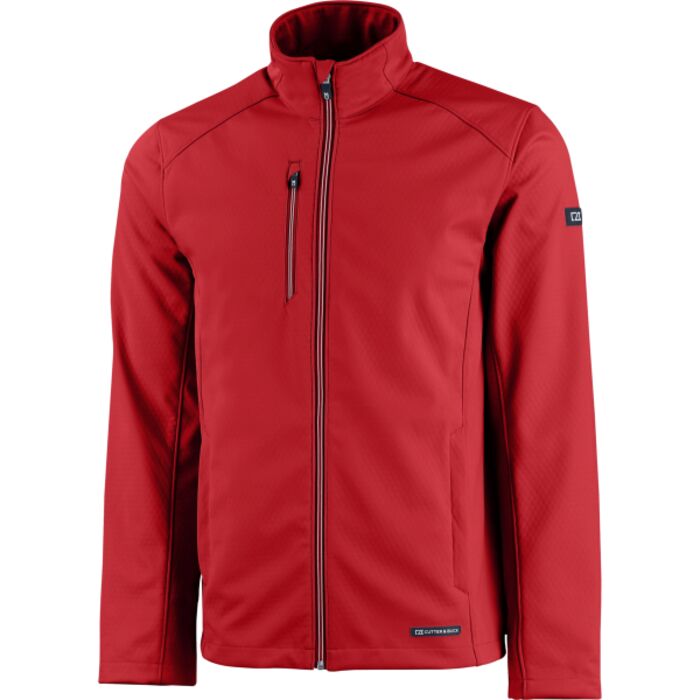 Cutter & Buck Evoke Eco Softshell Recycled Full Zip Mens Jacket Thumbnail