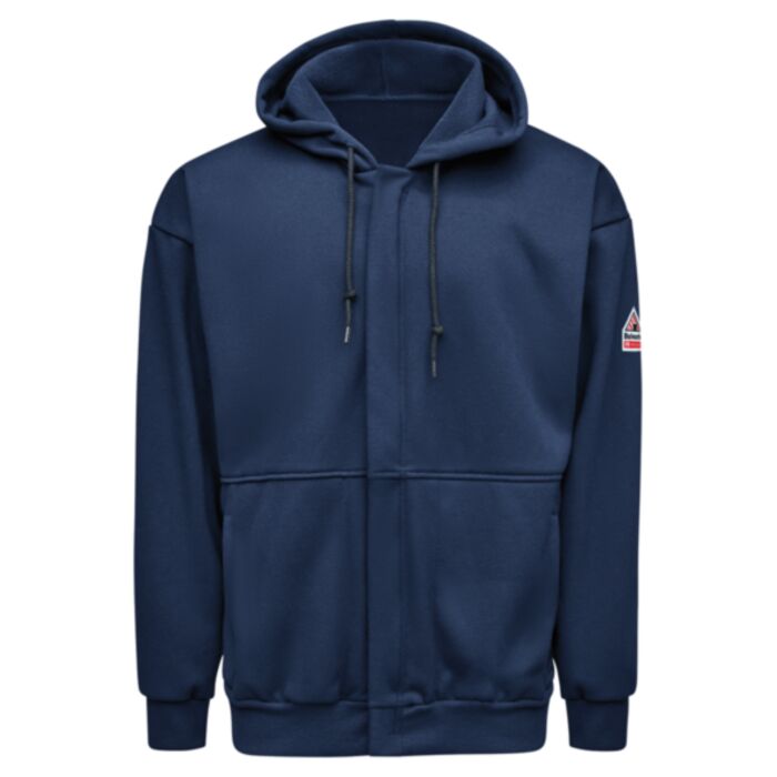 Men's Tall Full-Zip Fleece Hooded Sweatshirt Thumbnail