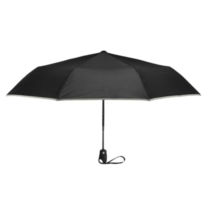 Auto-Open Umbrella With Reflective Trim Thumbnail