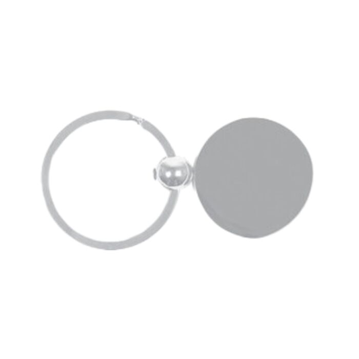 Round Metal Keychain Thumbnail