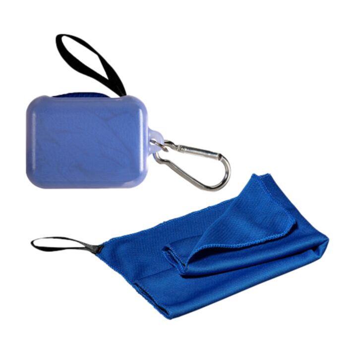 Cooling Towel In Carabiner Case Thumbnail