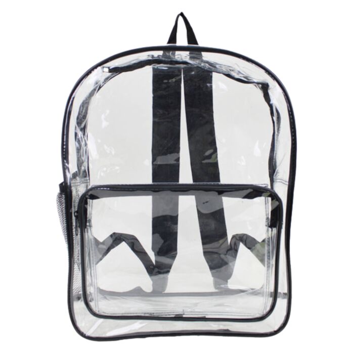 Large 17" Heavy Duty Clear Backpack Thumbnail