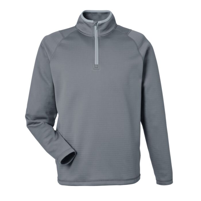 Men's Waffle Fleece Quarter-Zip Thumbnail