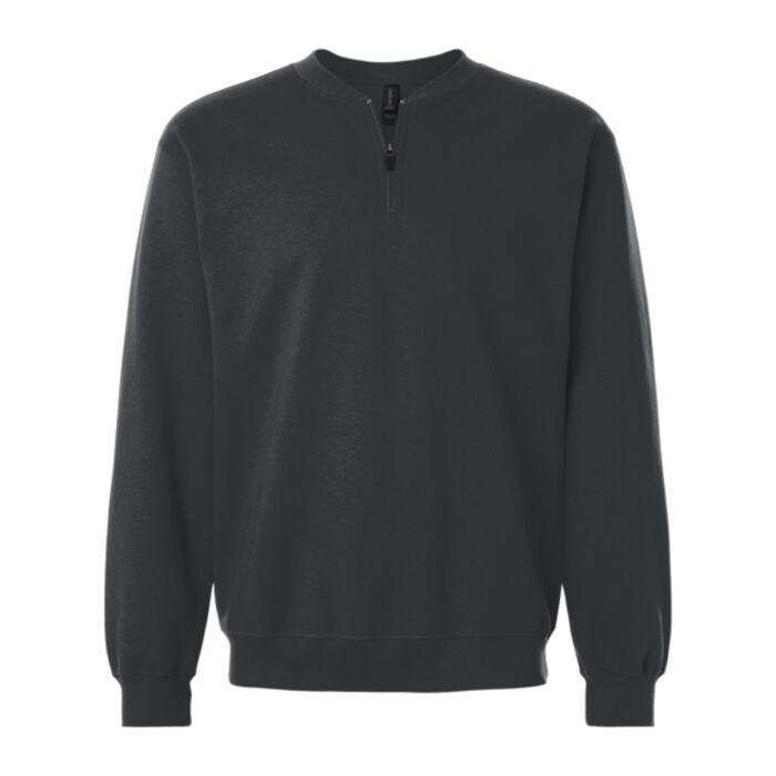 Unisex Softstyle® Midweight 1/4 Zip Sweatshirt Thumbnail