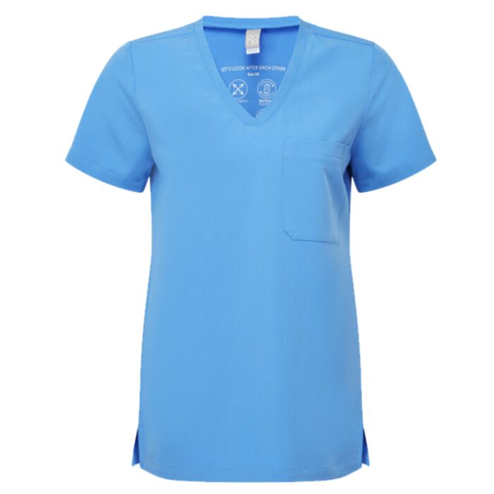Ladies' Limitless V-Neck Stretch Scrub Top Thumbnail