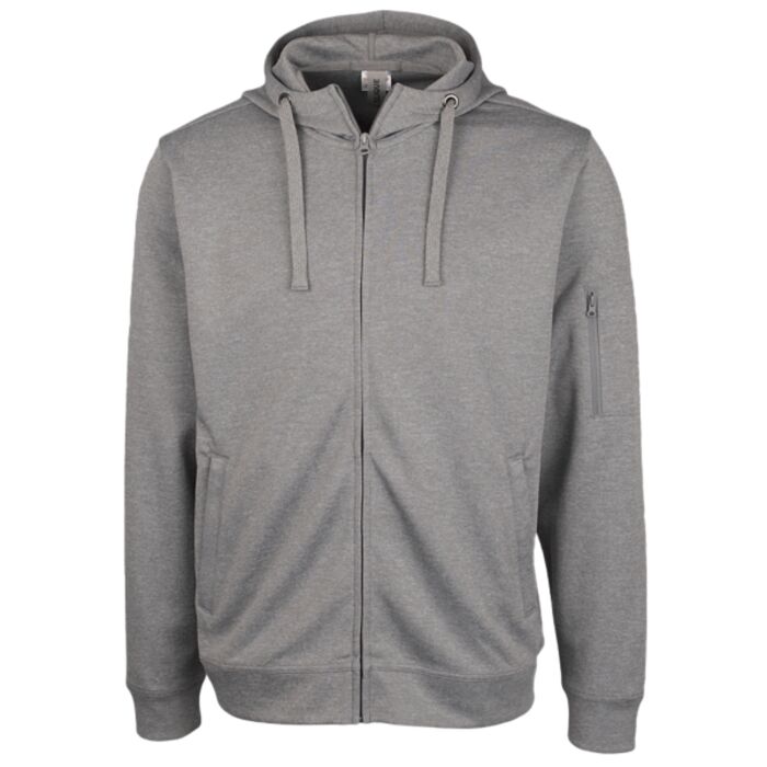 Clique Lift Eco Performance Full Zip Unisex Hoodie Sweatshirt Thumbnail