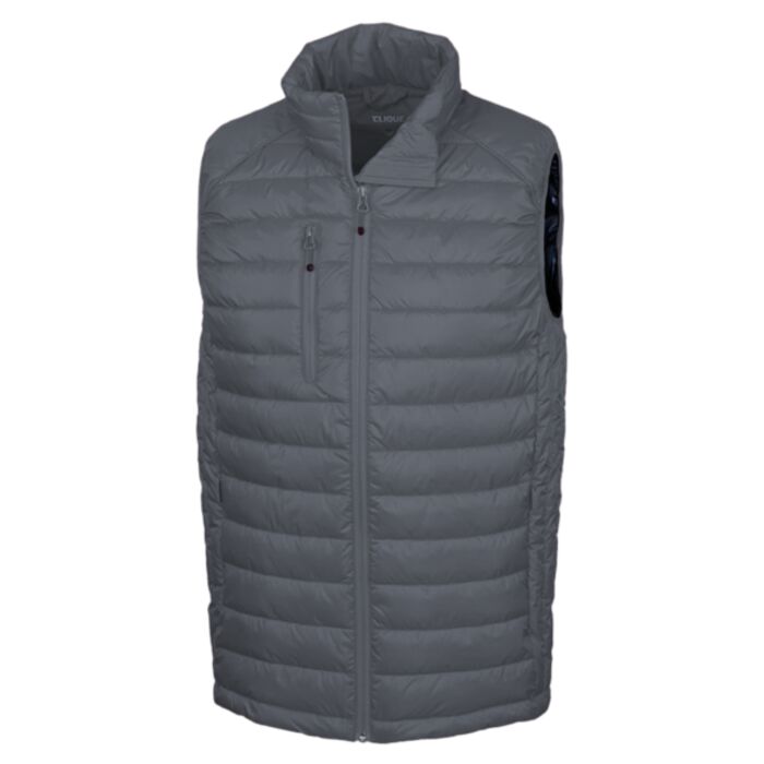 Clique Hudson Insulated Mens Full-Zip Puffer Vest Thumbnail