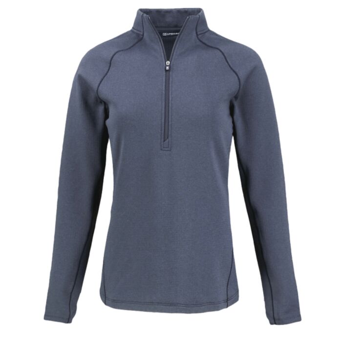Cutter & Buck Peshastin Eco Fleece Recycled Womens Half Zip Pullover Thumbnail