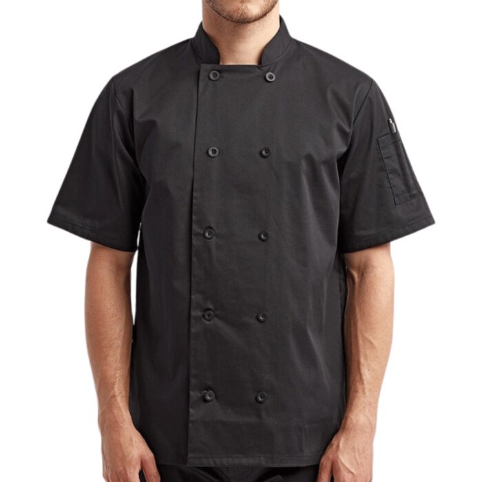 Unisex Short Sleeve Recycled Chef Coat Thumbnail