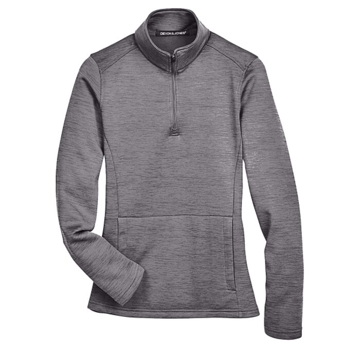 Women's Newbury Mélange Fleece Quarter-Zip Pullover Thumbnail
