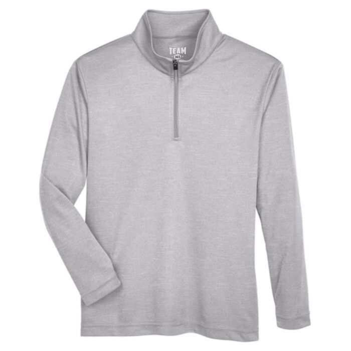 Youth Zone Sonic Heather Performance Quarter-Zip Pullolver Thumbnail