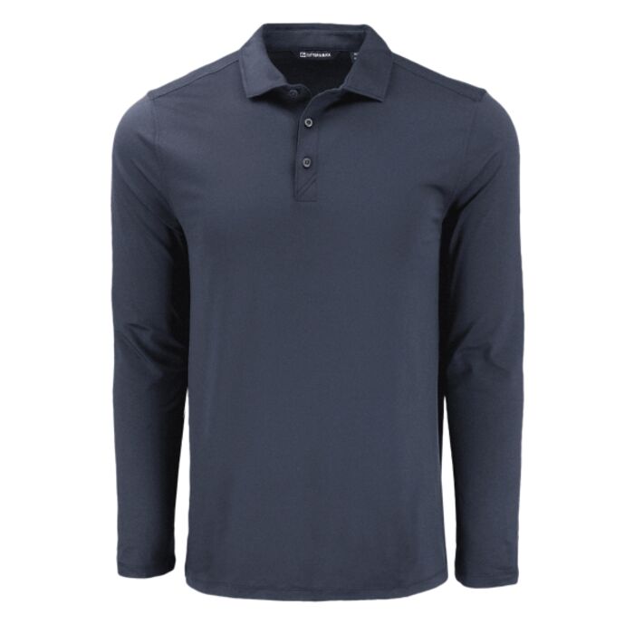 Cutter & Buck Coastline Epic Comfort Recycled Mens Long Sleeve Polo Thumbnail