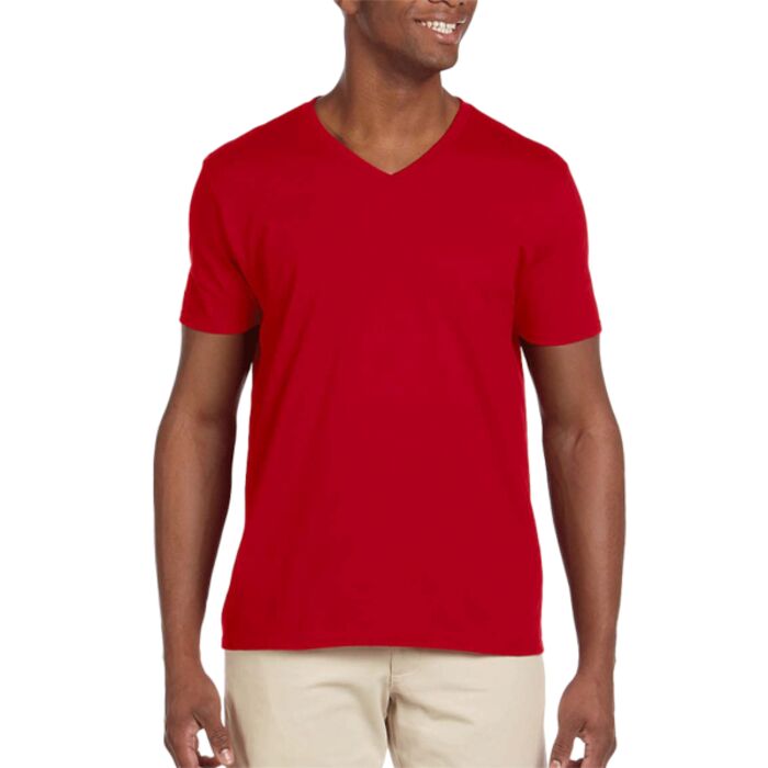 Adult Softstyle® V-Neck T-Shirt Thumbnail