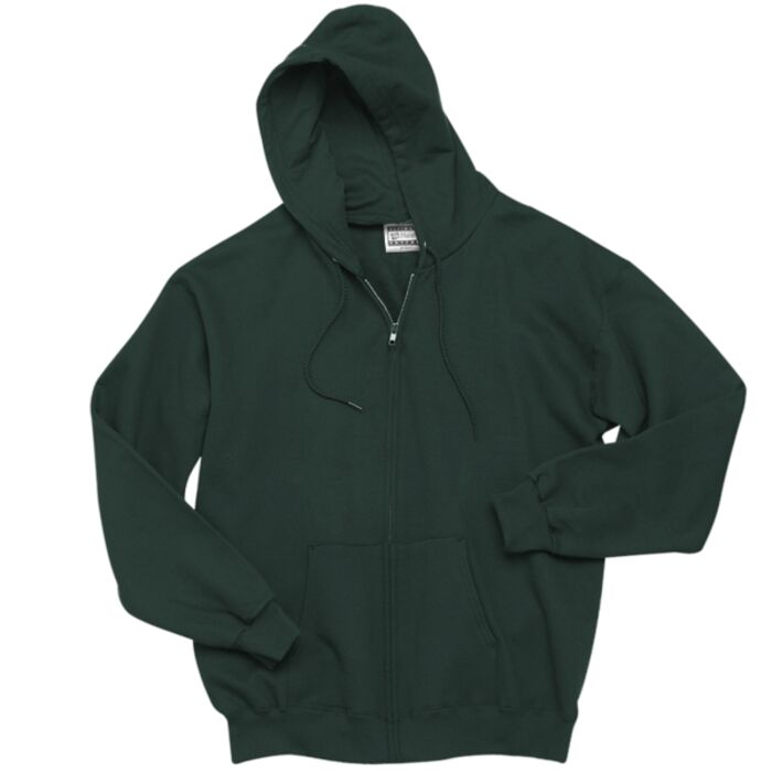 Youth EcoSmart® Full-Zip Hooded Sweatshirt Thumbnail