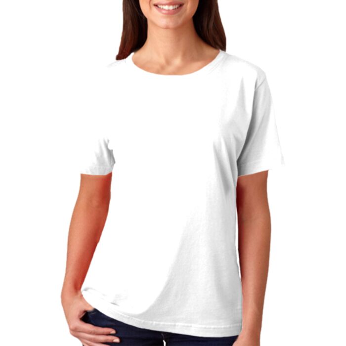 LA T Ladies’ Combed Ring-Spun Jersey T-Shirt Thumbnail