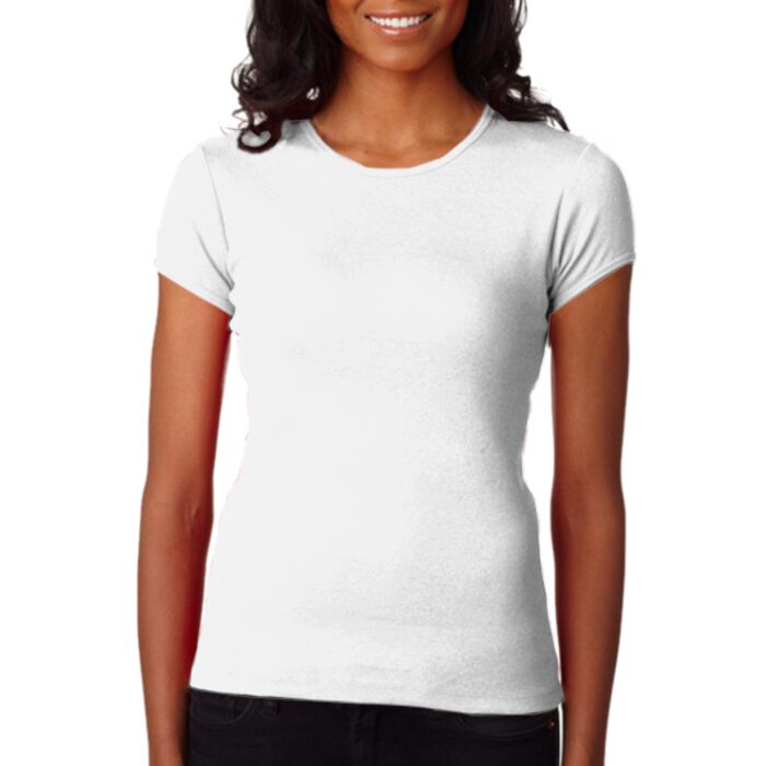 +CANVAS Ladies' Baby Rib Short-Sleeve Tee Thumbnail