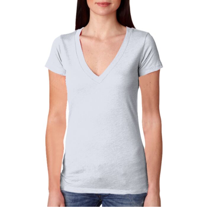 Next Level Tri-Blend Deep V Thumbnail