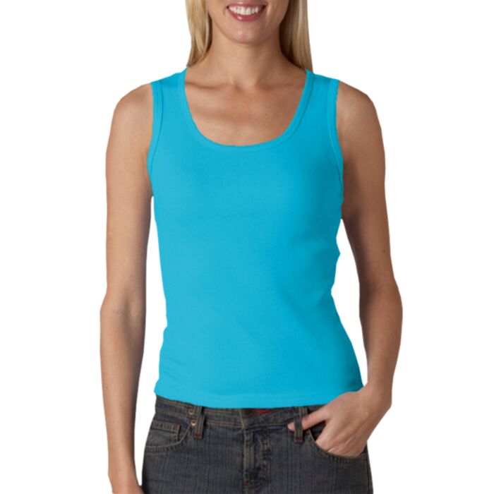 Ladies' 1x1 Baby Rib Tank Thumbnail