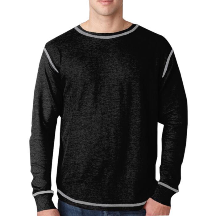 J.America Adult Vintage Long-Sleeve Thermal Tee Thumbnail