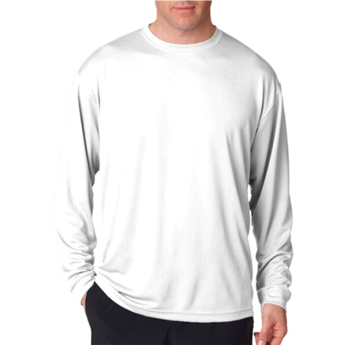 UltraClub® Adult Cool & Dry Sport Long-Sleeve Tee Thumbnail
