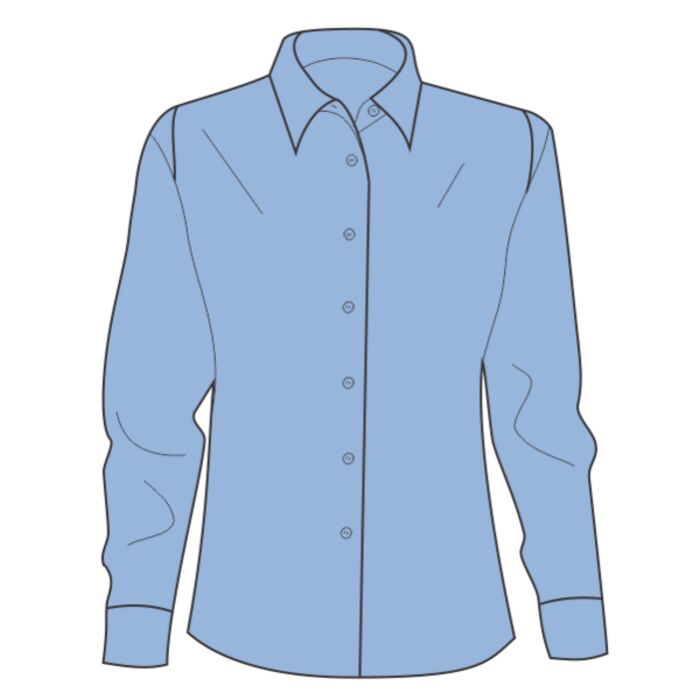 UltraClub Ladies' Cypress Denim Thumbnail