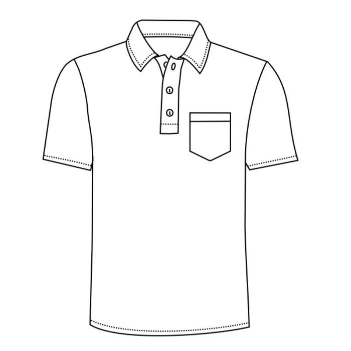 UltraClub® Adult Cool & Dry Sport Polo with Pocket Thumbnail