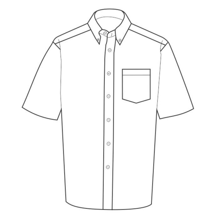 UltraClub Men’s Classic Wrinkle-Free Short-Sleeve Oxford Thumbnail