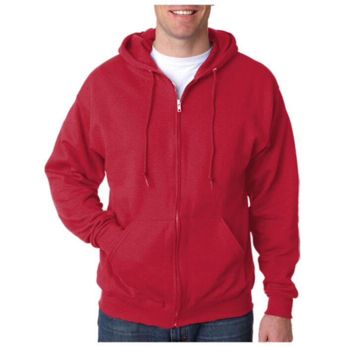 Adult NuBlend® Full-Zip Hooded Sweatshirt Thumbnail