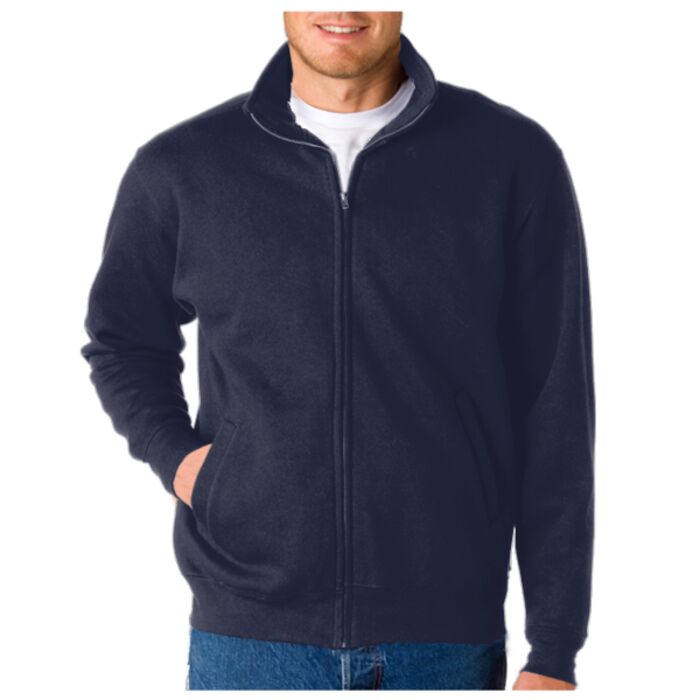 Adult Cross Weave® Full-Zip Warm-Up Sweatshirt Thumbnail