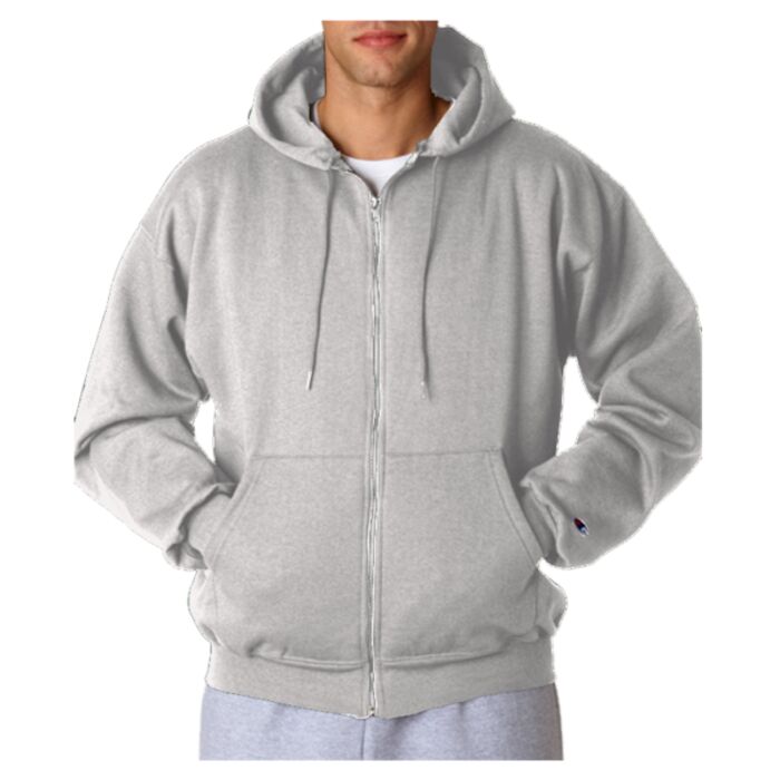 Adult Double Dry Eco&reg; Full-Zip Hooded Fleece Thumbnail
