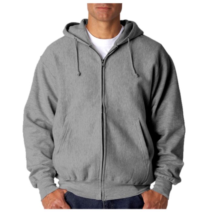 Adult Cross Weave® Full-Zip Hooded Sweatshirt Thumbnail